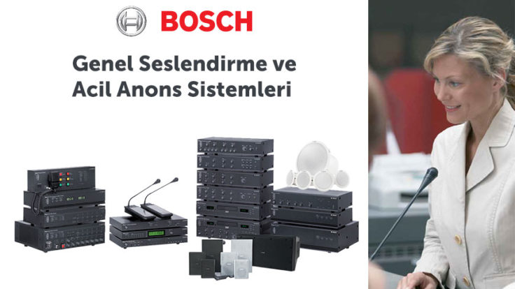 Bosch Anons ve Müzik Yayın Sistemleri